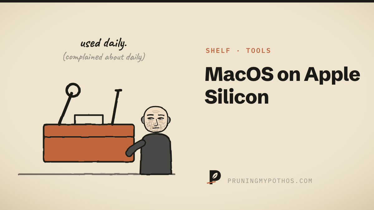 Cover illustration for Tools: macOS on Apple Silicon