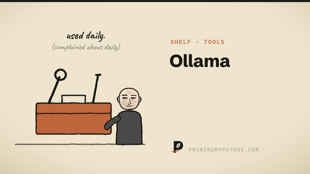 Cover illustration for Tools: Ollama